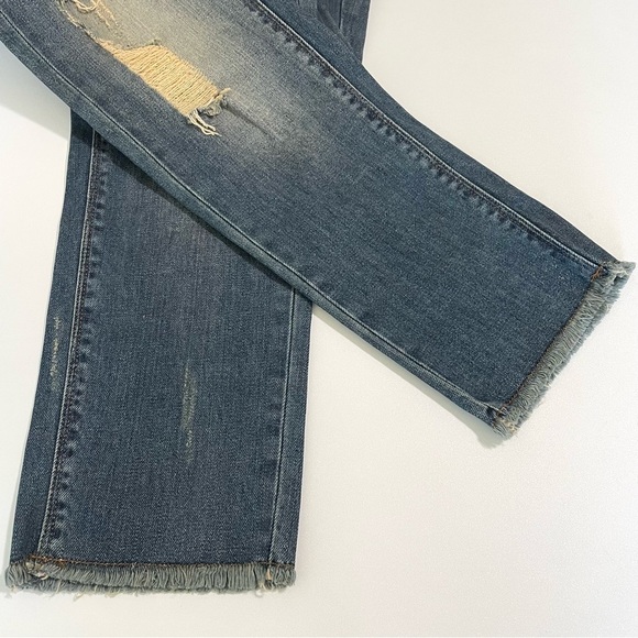 Zadig & Voltaire Eva Use Studded Pocket Distressed Slim Fit Jeans 28 - Picture 13 of 16